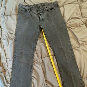 John Varvatos Bowery Slim Jeans Gray